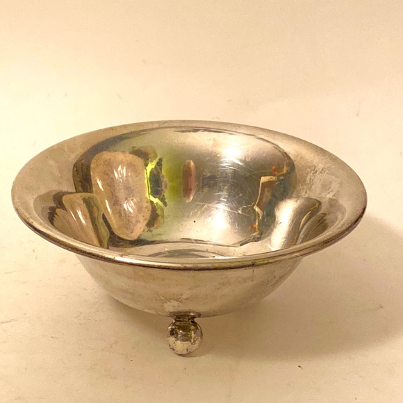 Avalos Sterling 925 Candy Footed Bowl Made in Mexico - Picture 2 of 5